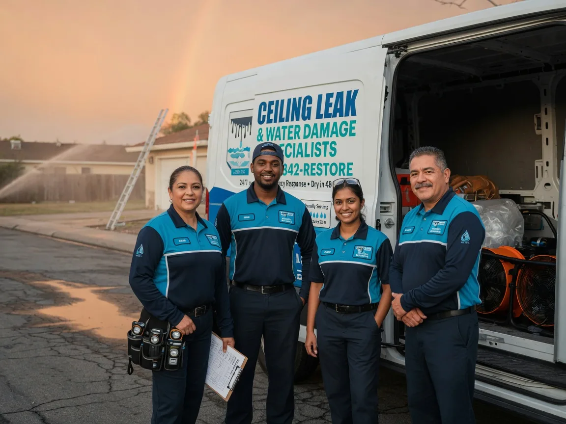Ceiling Leak Cleanup company in Muenster, TX
